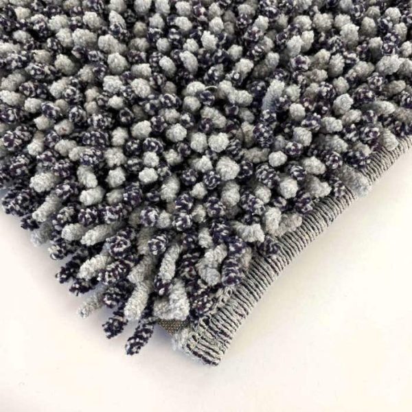 Covoras baie Saniplast Chantal, antiderapant, gri inchis, 55 x 90 cm - imagine 3