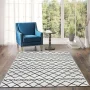 Covor living / dormitor Lotto W 86/HR5, 80 x 140 cm, polipropilena frize, crem, dreptunghiular