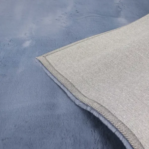 Covor living / dormitor Chip Pes 7080, 80 x 150 cm, poliester, gri, dreptunghiular - imagine 6